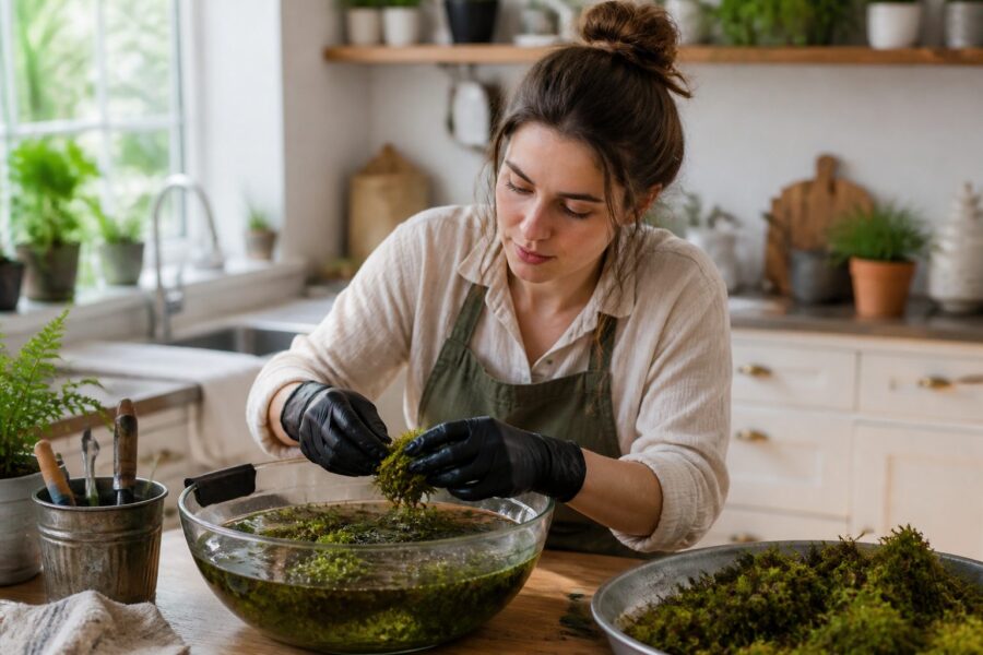 Cleaning and Quarantining Moss for Propagation: Reduce Pests, Mold, and Surprise Weeds