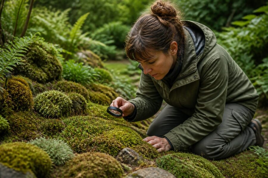 How to Use a Hand Lens for Moss Identification (What to Look at First)