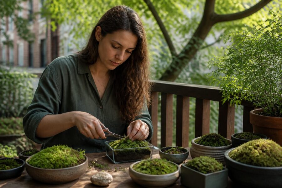 How to Propagate Moss on a Balcony: Containers, Shade Mapping, and Easy Aftercare