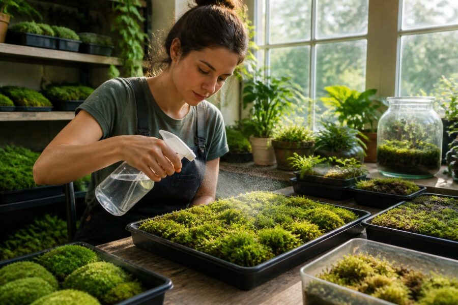 Humidity Control for Moss Propagation: Simple Ways to Prevent Dry-Out and Mold