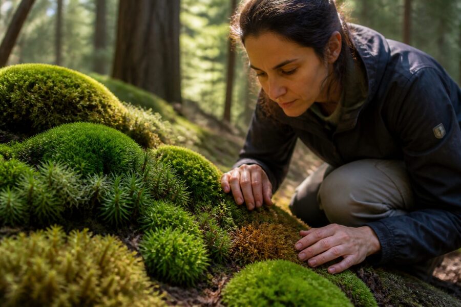 How to Identify Moss by Texture: Velvety, Stringy, Spiky, and Crispy Patches