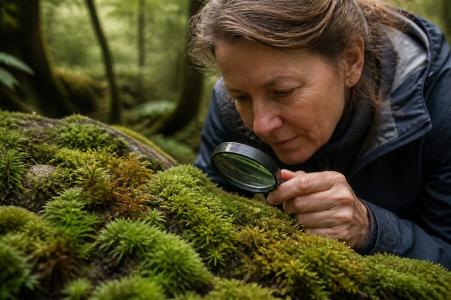 Moss Identification by Color and Sheen: Reading Greens, Yellows, and Glossy Surfaces Correctly