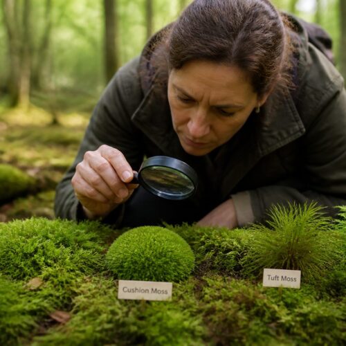 Moss Identification by Growth Habit: Cushion, Mat, Tuft, and Feather Types