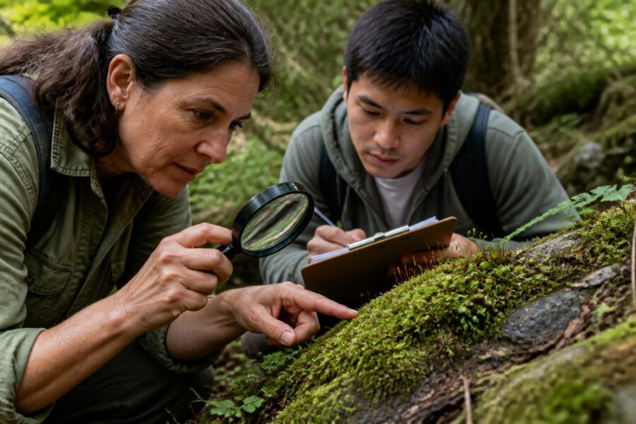 Moss Leaf Anatomy for Identification: Simple Terms You Can Use in the Field