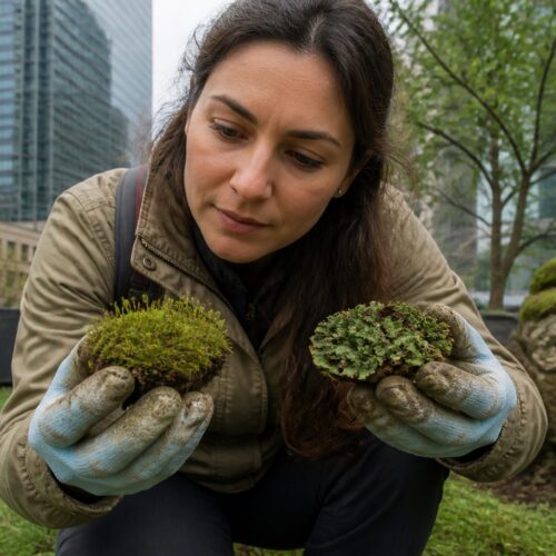How to Tell Moss from Liverwort in Urban Gardens (Without Guessing)