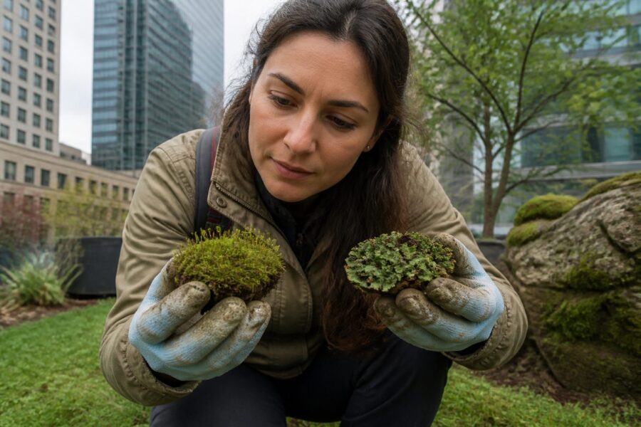 How to Tell Moss from Liverwort in Urban Gardens (Without Guessing)