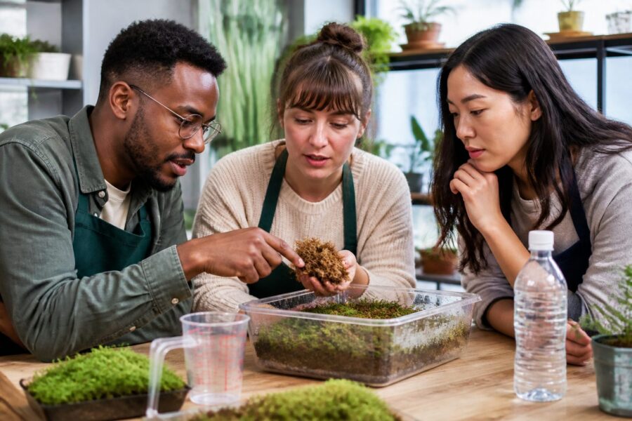 Moss Moisture Retention: Build a Simple Water-Holding Curve for Your Substrate Mix