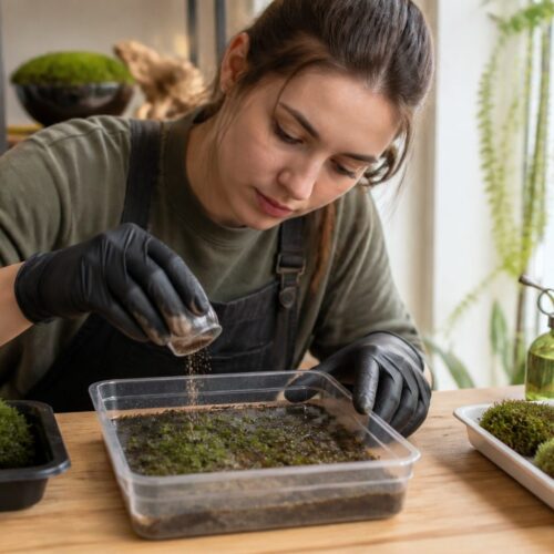Moss Propagation Using Spores: A Practical Beginner Setup for Small Experiments