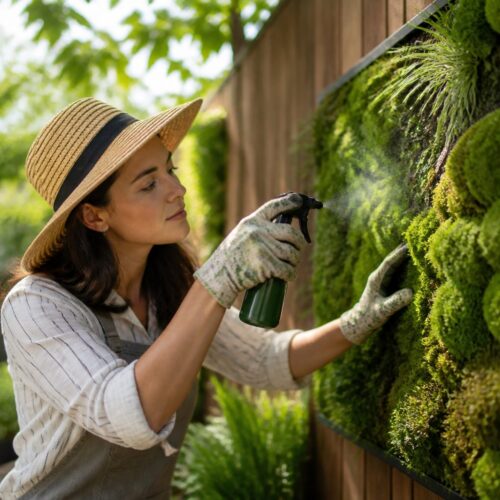 Moss Propagation on Vertical Panels: Building a Living Moss Surface You Can Maintain