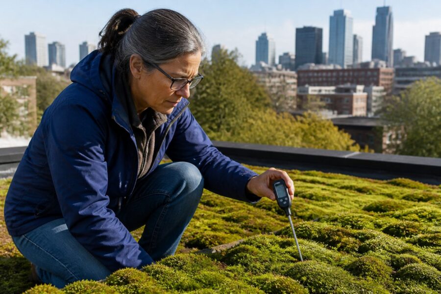Moss Roof Cooling: How to Measure Temperature and Comfort Gains in Your City