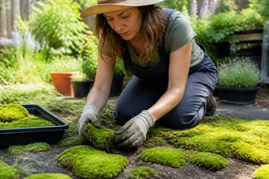 How to Propagate Moss From Sheet Moss: Turning One Mat Into Many Patches