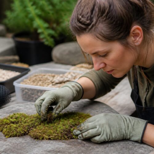 How to Propagate Moss Without Soil: Growing on Rock, Mesh, and Inert Bases