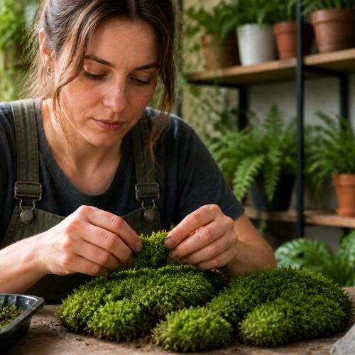 Propagating Cushion Moss: How to Multiply Clumps Without Crushing Their Shape