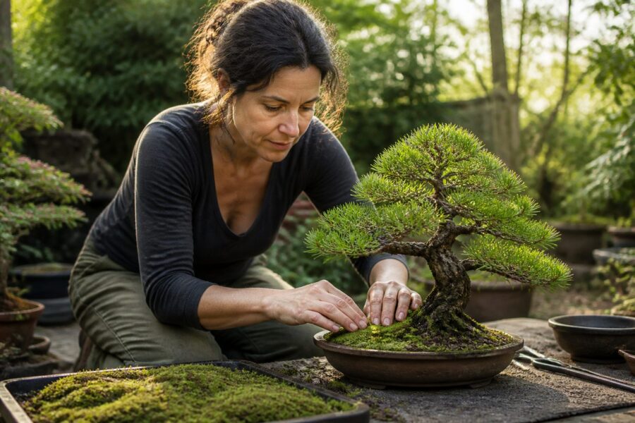 Propagating Moss for Bonsai Topdressing: Growing Thin, Even Mats That Stay Put