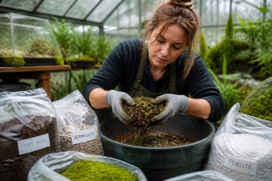 Substrate Mixes for Moss Propagation: What to Use Under Moss for Better Hold and Faster Fill-In