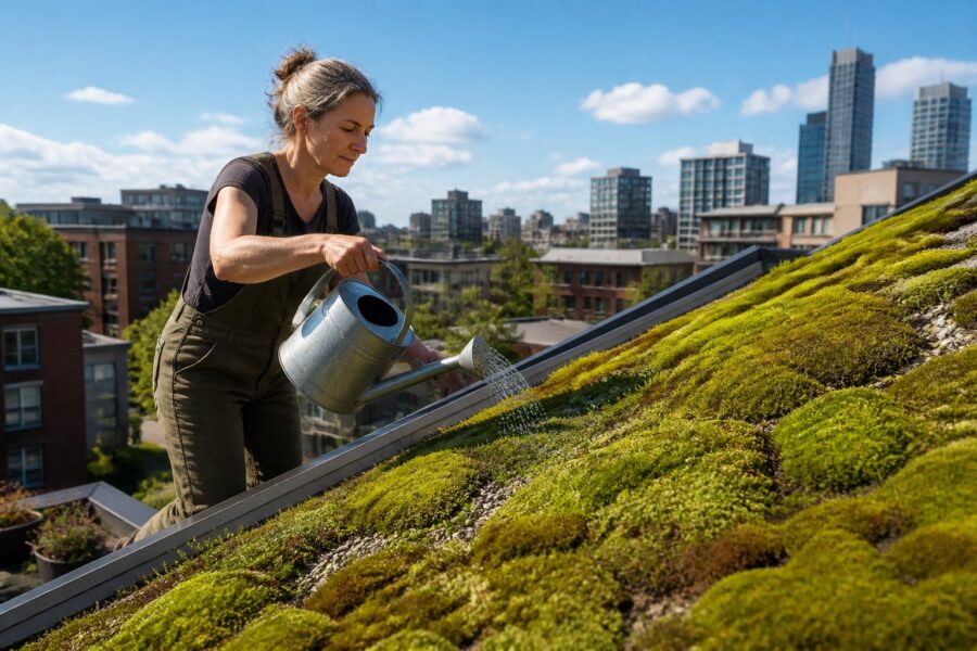 Summer Maintenance for Moss Green Roofs: Keep Coverage Healthy Through Heat Waves
