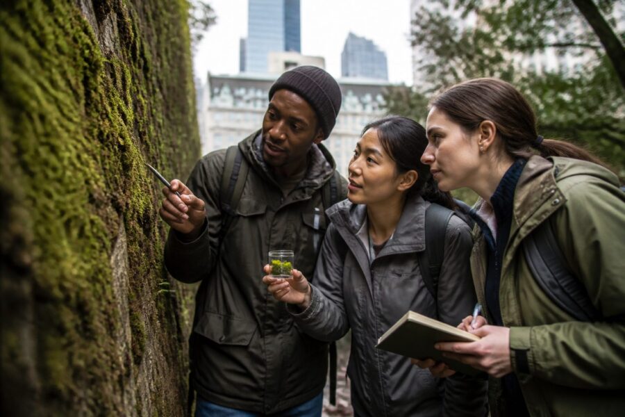 Moss and Airflow: How the Boundary Layer Affects Drying, Cooling, and Survival in Cities