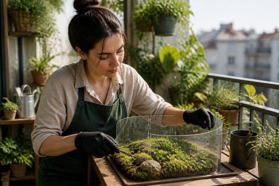 Wind Protection for Balcony Moss Gardens: Reduce Dry-Out Without Blocking All Airflow