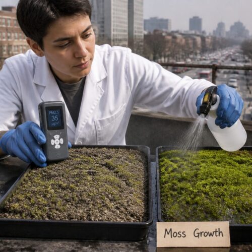 Air Pollution and Moss: How Urban Particulates Affect Growth and How to Compensate
