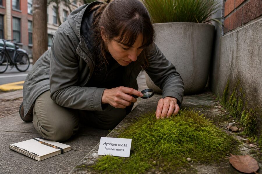 Hypnum Moss Identification: Recognizing the Most Common Urban Feather Moss