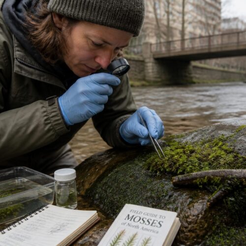 Aquatic and Semi-Aquatic Mosses: Identifying Species Growing in Urban Streams and Ponds