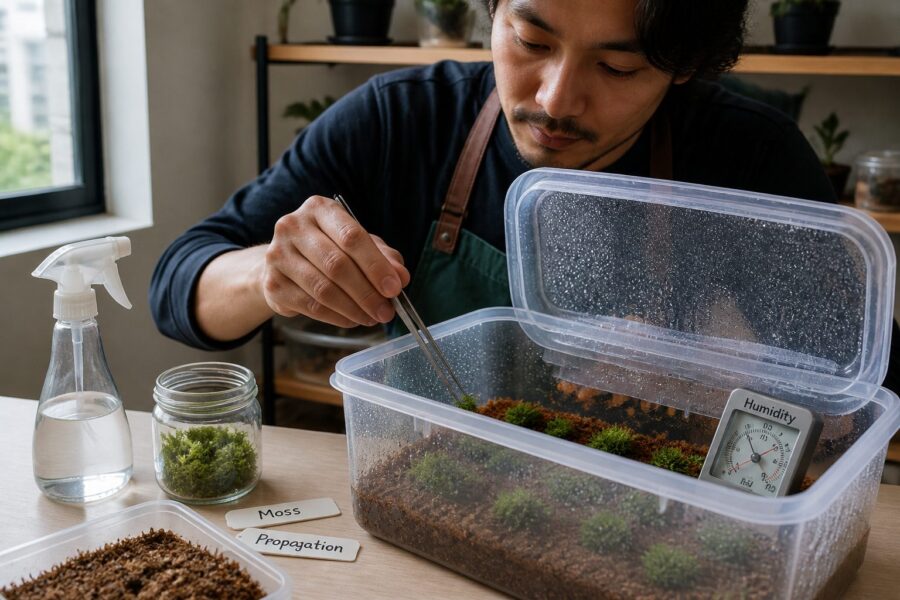 Moss Propagation in a Humidity Box: Build a Low-Cost Enclosure That Stays Moist