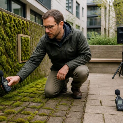 Moss and Urban Sound: How Living Surfaces Dampen Noise in Courtyards and Small Spaces