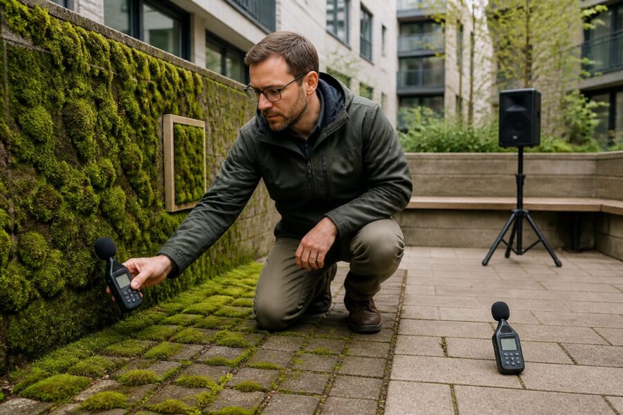 Moss and Urban Sound: How Living Surfaces Dampen Noise in Courtyards and Small Spaces