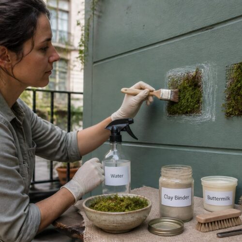 Propagating Moss on Painted Walls: Surface Prep and Attachment Methods That Actually Work