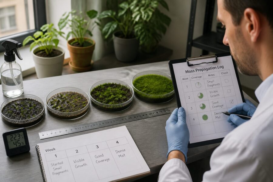 Moss Propagation Success Rates: What to Expect and How to Track Progress Over Weeks